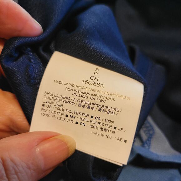 2 Old Navy Wmns Small 1 Pink And 1 Blue Ombre Layered Midi Skirt Lightweight - Picture 9 of 11